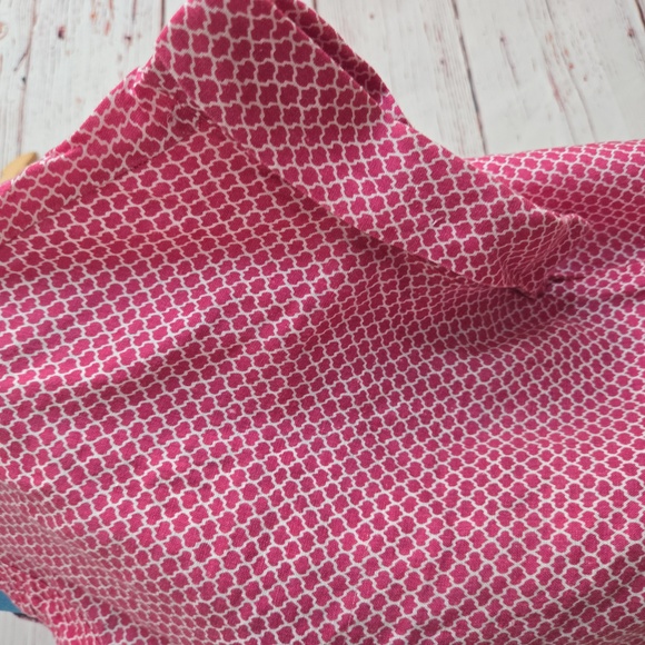 Jaeger Pink Short Sleeve Blouse Size 12 - Picture 8 of 17